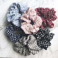 Polka Dot Scrunchie