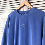 SAMPLE Periwinkle ‘T’ Sweater