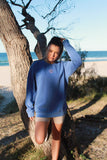 SAMPLE Periwinkle ‘T’ Sweater