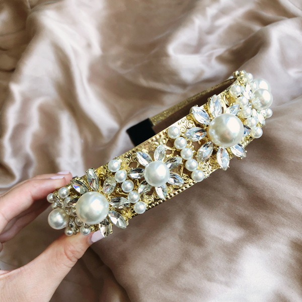 Pearl Jewelled Headband