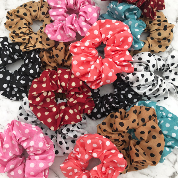 Spotty Scrunchie